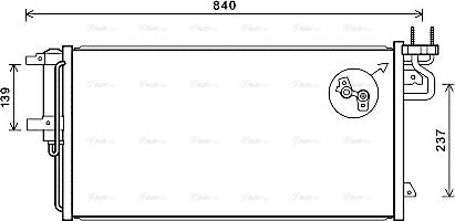 Ava Quality Cooling FD5617D - Конденсатор кондиционера autosila-amz.com