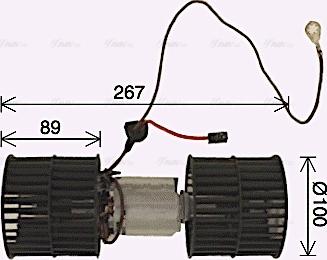 Ava Quality Cooling FD8652 - Вентилятор салона autosila-amz.com