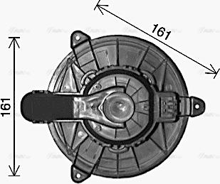 Ava Quality Cooling FD8668 - Вентилятор салона autosila-amz.com