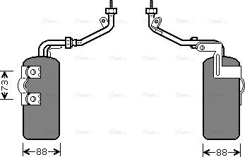 Ava Quality Cooling FDD466 - Осушитель, кондиционер autosila-amz.com