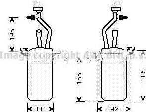 Ava Quality Cooling FD D389 - Осушитель, кондиционер autosila-amz.com