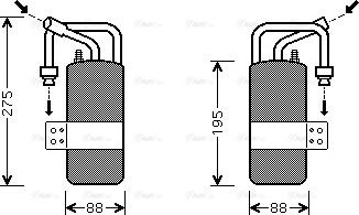 Ava Quality Cooling FD D386 - Осушитель, кондиционер autosila-amz.com