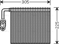 Ava Quality Cooling FD V426 - Испаритель, кондиционер autosila-amz.com