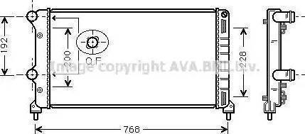 Magneti Marelli 350213192000 - Радиатор, охлаждение двигателя autosila-amz.com