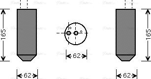 Ava Quality Cooling FT D348 - Осушитель, кондиционер autosila-amz.com