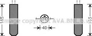 Ava Quality Cooling HD D230 - HDD230 ОСУШИТЕЛЬ КОНДИЦИОНЕРА autosila-amz.com