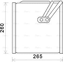 Ava Quality Cooling HYV406 - Испаритель, кондиционер autosila-amz.com