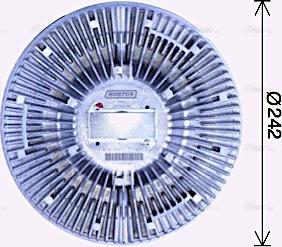 Ava Quality Cooling IVC143 - Сцепление, вентилятор радиатора autosila-amz.com