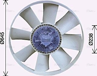Ava Quality Cooling IVF142 - Вентилятор, охлаждение двигателя autosila-amz.com