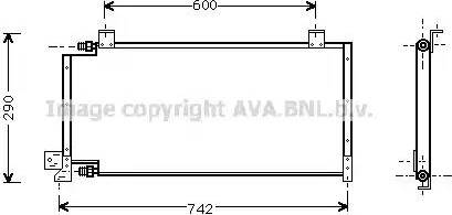 Ava Quality Cooling JE 5011 - Конденсатор кондиционера autosila-amz.com