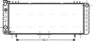 Ava Quality Cooling JE 2002 - Радиатор, охлаждение двигателя autosila-amz.com