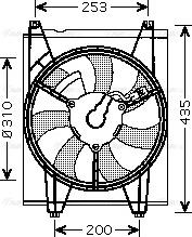 Ava Quality Cooling KA7513 - Вентилятор, охлаждение двигателя autosila-amz.com