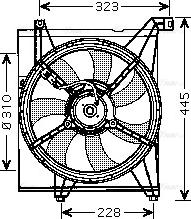 Ava Quality Cooling KA7512 - Вентилятор, охлаждение двигателя autosila-amz.com