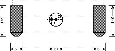 Ava Quality Cooling KAD029 - Осушитель, кондиционер autosila-amz.com