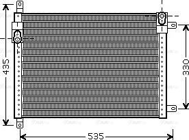 Ava Quality Cooling LC 5089 - Конденсатор кондиционера autosila-amz.com