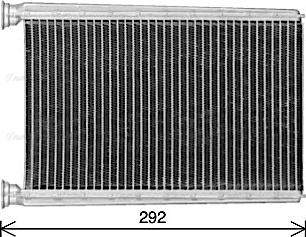 Ava Quality Cooling ME6347 - Теплообменник, отопление салона autosila-amz.com