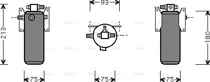 Ava Quality Cooling MN D032 - Осушитель, кондиционер autosila-amz.com