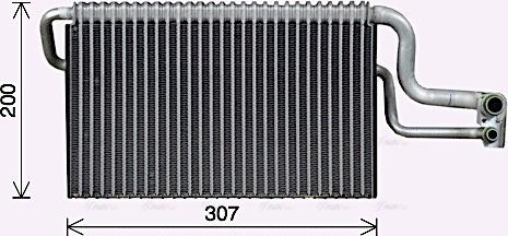 Ava Quality Cooling MNV116 - Испаритель, кондиционер autosila-amz.com