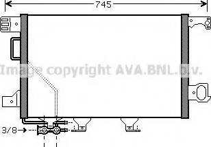 Ava Quality Cooling MS 5435 - Конденсатор кондиционера autosila-amz.com