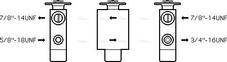 Ava Quality Cooling MS 1101 - Расширительный клапан, кондиционер autosila-amz.com