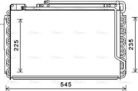 Ava Quality Cooling NH5034 - Конденсатор кондиционера autosila-amz.com