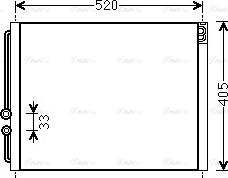 Ava Quality Cooling NH5029 - Конденсатор кондиционера autosila-amz.com