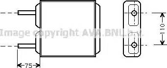 Ava Quality Cooling OL 6094 - Теплообменник, отопление салона autosila-amz.com