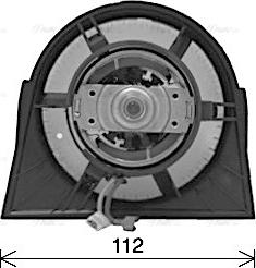 Ava Quality Cooling OL8695 - Вентилятор салона autosila-amz.com