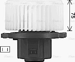 Ava Quality Cooling OL8728 - Вентилятор салона autosila-amz.com