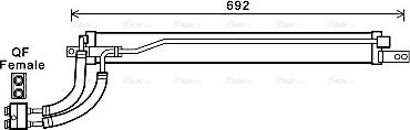 Ava Quality Cooling OL3675 - Масляный радиатор, автоматическая коробка передач autosila-amz.com