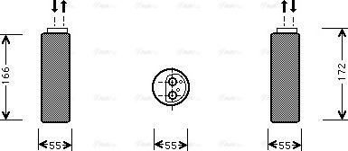 Ava Quality Cooling OL D153 - Осушитель, кондиционер autosila-amz.com