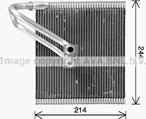 Ava Quality Cooling OLV732 - Испаритель, кондиционер autosila-amz.com