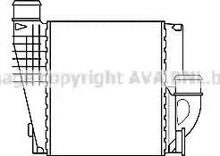 Ava Quality Cooling PE4385 - Интеркулер, теплообменник турбины autosila-amz.com