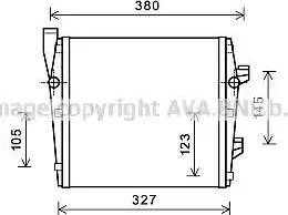 Ava Quality Cooling PR2066 - Радиатор, охлаждение двигателя autosila-amz.com