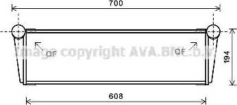 Ava Quality Cooling PR2067 - Радиатор, охлаждение двигателя autosila-amz.com