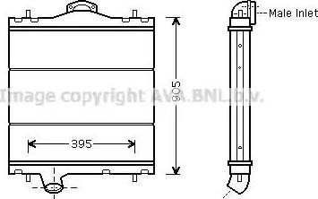 Ava Quality Cooling RE 2032 - Радиатор, охлаждение двигателя autosila-amz.com