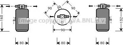 Ava Quality Cooling RR D003 - Осушитель, кондиционер autosila-amz.com