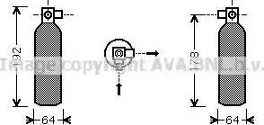 Ava Quality Cooling RT D370 - Осушитель, кондиционер autosila-amz.com