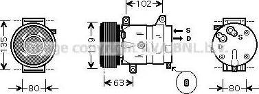 Ava Quality Cooling RT K404 - Компрессор кондиционера autosila-amz.com