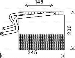 Ava Quality Cooling RT V465 - Испаритель, кондиционер autosila-amz.com