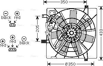Ava Quality Cooling SB 7501 - Вентилятор, охлаждение двигателя autosila-amz.com
