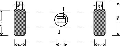 Ava Quality Cooling SB D044 - Осушитель, кондиционер autosila-amz.com