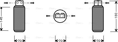 Ava Quality Cooling SB D042 - Осушитель autosila-amz.com