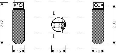 Ava Quality Cooling SCD014 - Осушитель, кондиционер autosila-amz.com