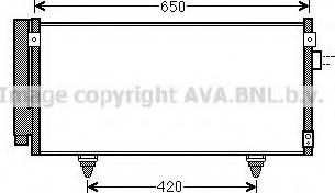 Ava Quality Cooling SU 5077 - Конденсатор кондиционера autosila-amz.com