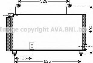 Ava Quality Cooling SZ 5081 - Конденсатор кондиционера autosila-amz.com