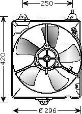 Ava Quality Cooling TO 7541 - Вентилятор, охлаждение двигателя autosila-amz.com