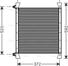 Ava Quality Cooling VL 5029 - Конденсатор кондиционера autosila-amz.com