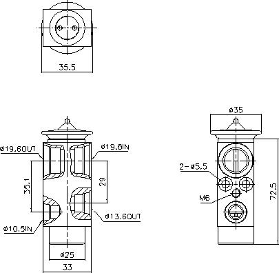 Ava Quality Cooling VL1179 - Расширительный клапан, кондиционер autosila-amz.com