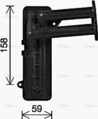 Ava Quality Cooling VN6431 - Радиатор отопителя autosila-amz.com